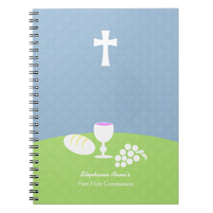Communion Bread of Life Spiral Notebook