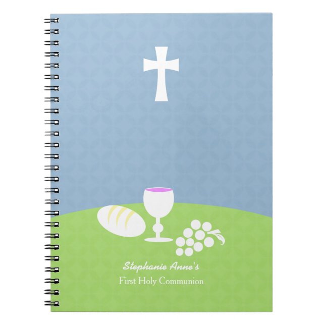 Communion Bread of Life Spiral Notebook (Front)