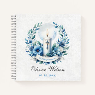 Communion Candle First Holly Communion Guest Book