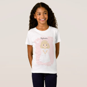 Communion Dove Blonde Girl T-Shirt