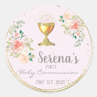 Communion Favour Sticker