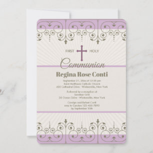 Communion Girl Invitation