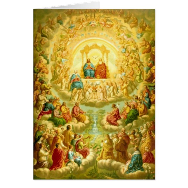 COMMUNION OF ALL THE SAINTS IN HEAVEN TRINITY (Front)