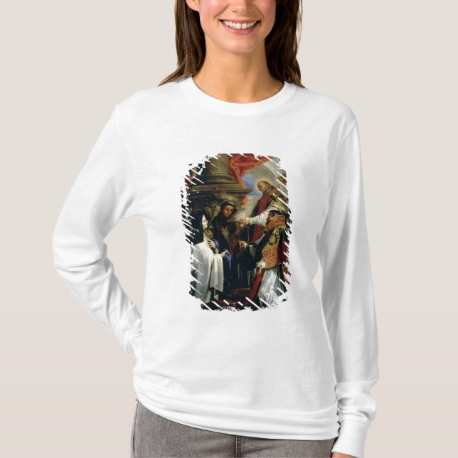 Communion of St. Teresa of Avila  c.1670 T-Shirt (Front)