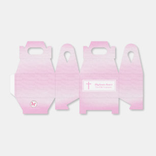 Communion Pink Watercolor Favour Box