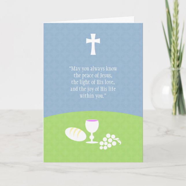 Communion Prayer Card (Front)