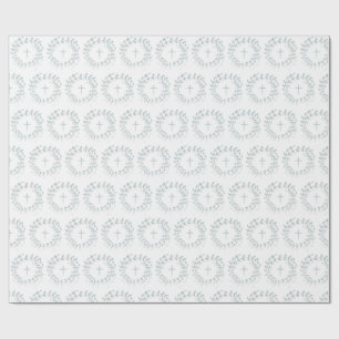 Communion Sage Wreath and Cross Wrapping Paper