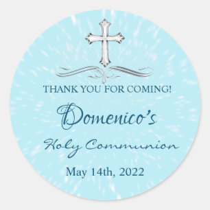 Communion Thank you Sticker