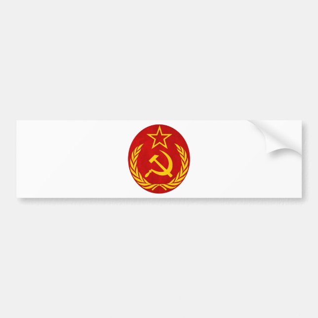 communism Russian symbol Bumper Sticker (Front)