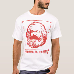 Communism Shirt, Sharing Is Caring Karl Marx T-Shirt