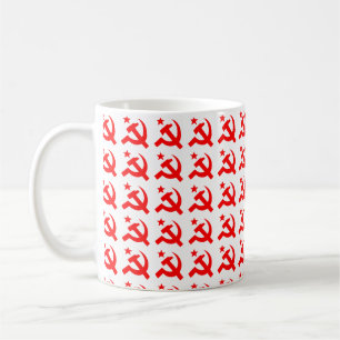 Communism sign of hammer coffee mug