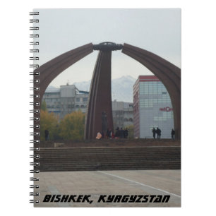 Communist Architecture, Victory Square, Kyrgyzstan Notebook
