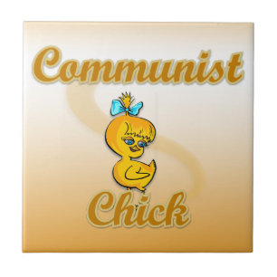 Communist Chick Tile
