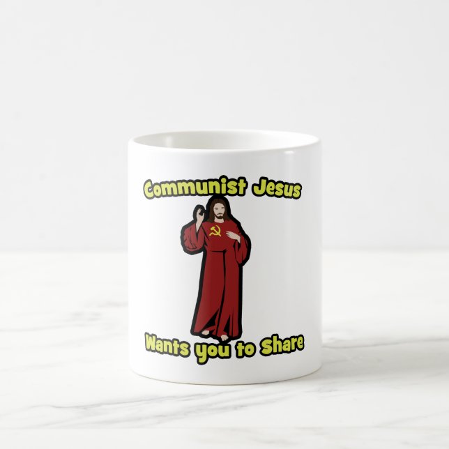 Communist Jesus Coffee Mug (Center)