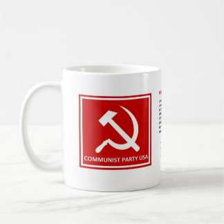 Communist Party Mug with "The Internationale"