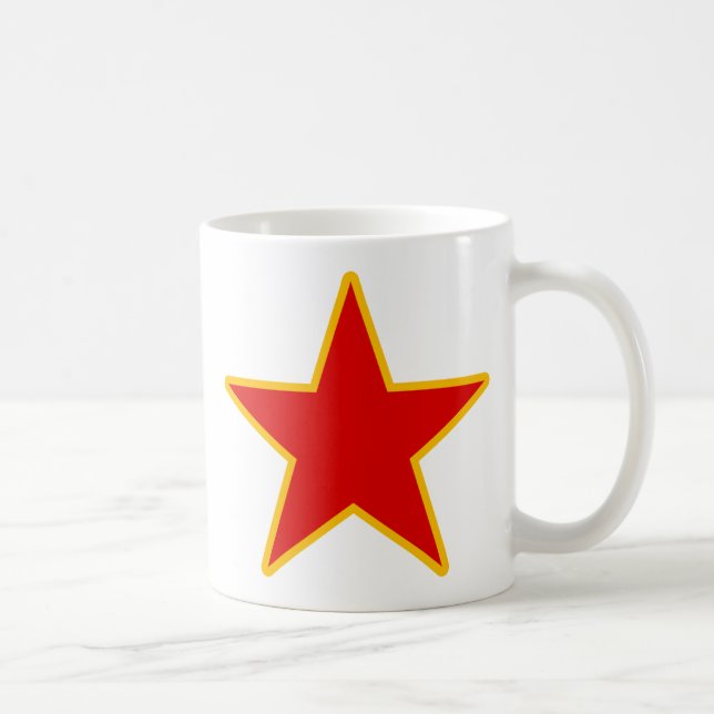 Communist Red Star Coffee Mug (Right)