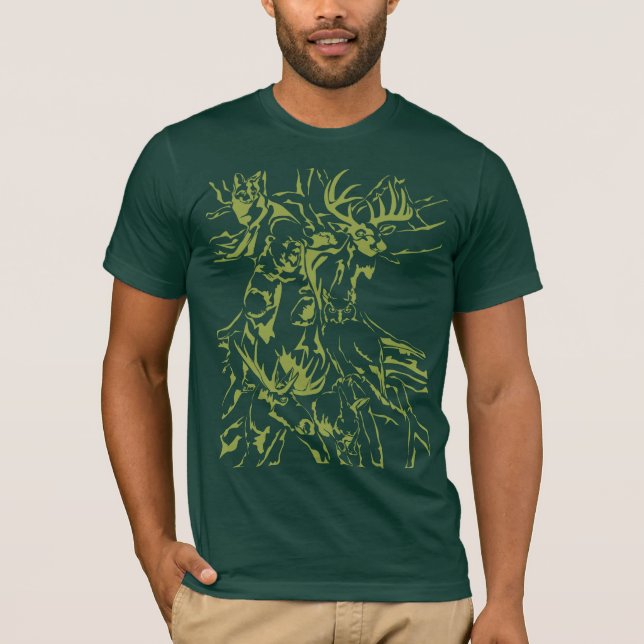 Communitree (Chartreuse) T-Shirt (Front)