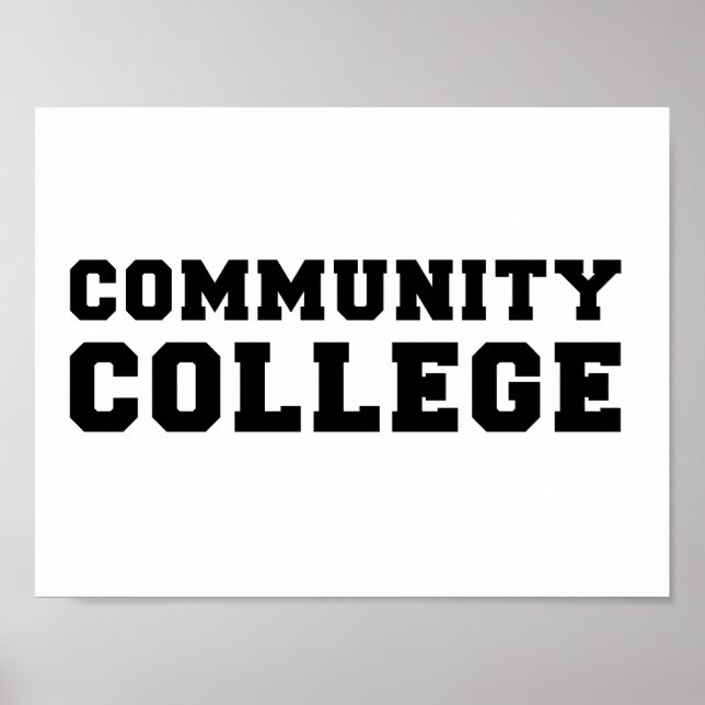Community College Pride Poster (Front)