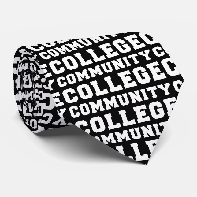 Community College Pride Tie (Rolled)