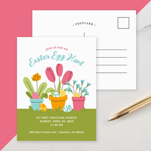 Community Easter Egg Hunt Postcard (Creator Uploaded)