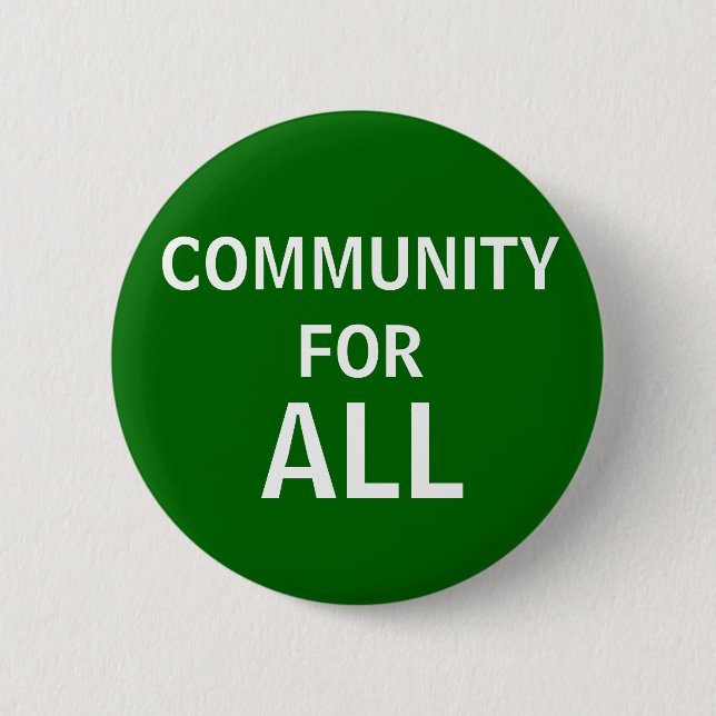 Community For All button (Front)
