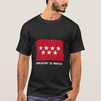 Community Of Madrid Flag T-Shirt