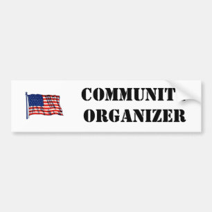 Community Organiser Bumper Sticker