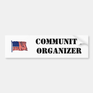 Community Organiser Bumper Sticker