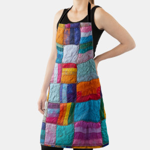 Community Quilt of Unity and Diversity Apron