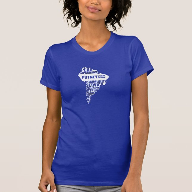 Community Service Peru in Multiple Colours T-Shirt (Front)