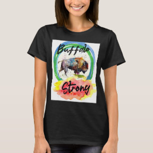 Community Strength Pray Support New York Buffalo S T-Shirt