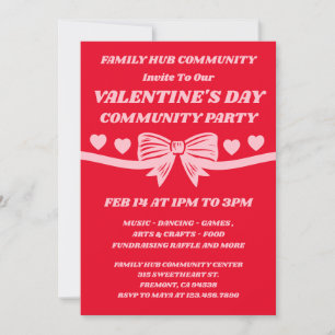 Community Valentine’s Day Event Invitation