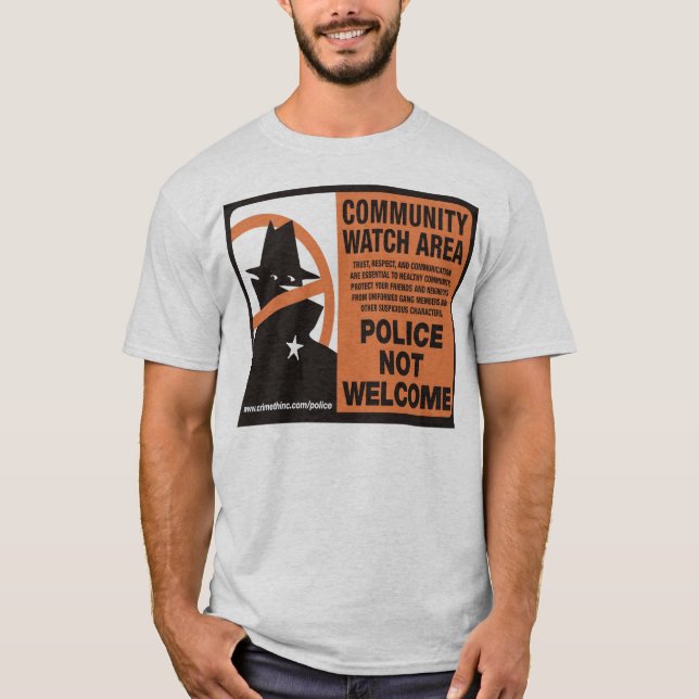 Community Watch Area T-Shirt (Front)