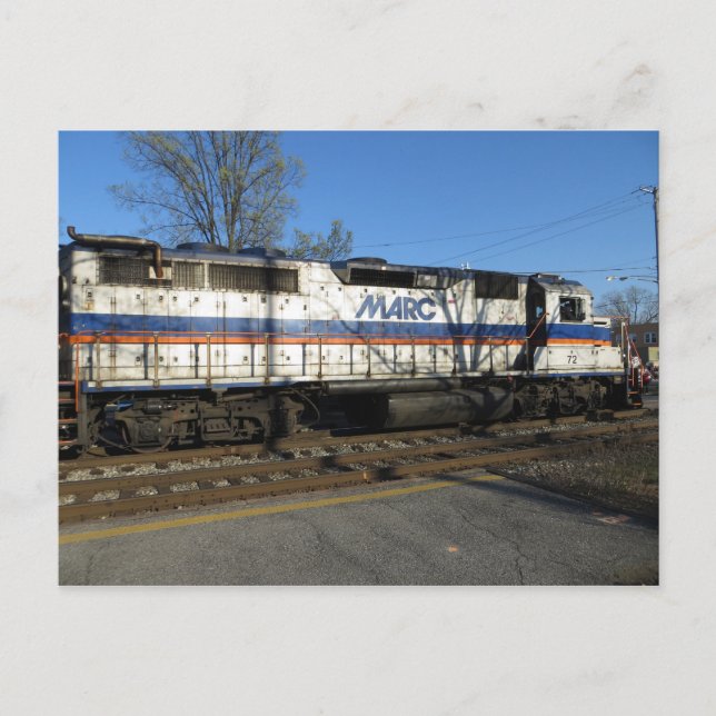 Commuter Train Postcard (Front)