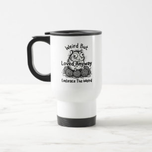 Commuter's Best Friend Travel Mug Grumpy Hamster H