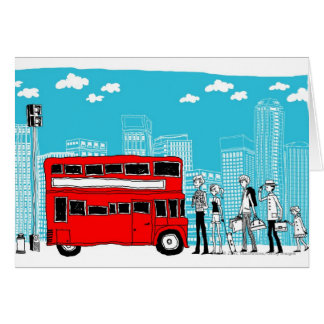 Commuters waiting at bus stop