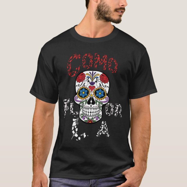 Como La Flor Spanish love T-Shirt (Front)