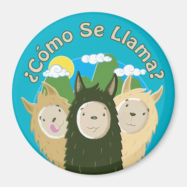 Como Se Llama? Magnet (Front)
