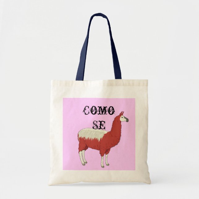 Como Se Llama Tote Bag (Front)