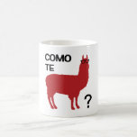 Como Te Llama Coffee Mug<br><div class="desc">Donde esta la biblioteca pedro?</div>