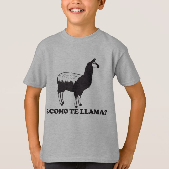 Como Te Llama T-Shirt (Front)