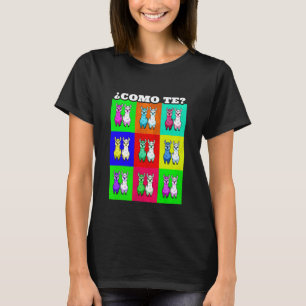 Como te Llamas Funny Spanish Teacher Learner Men W T-Shirt