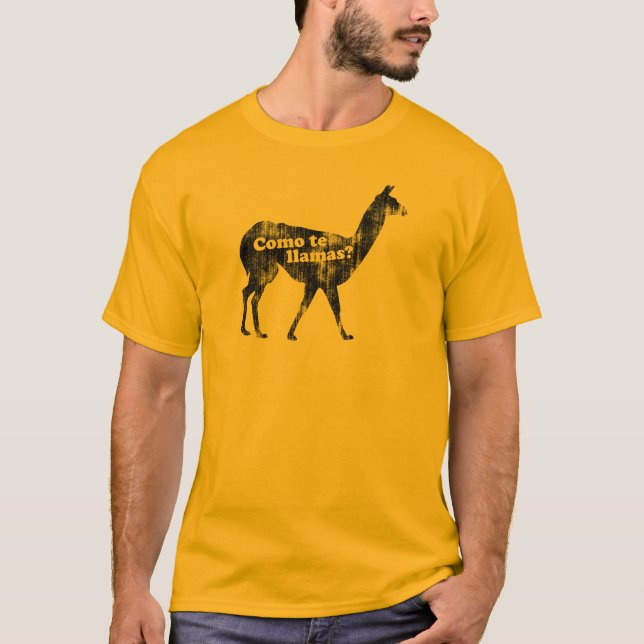 Como te llamas? T-Shirt (Front)