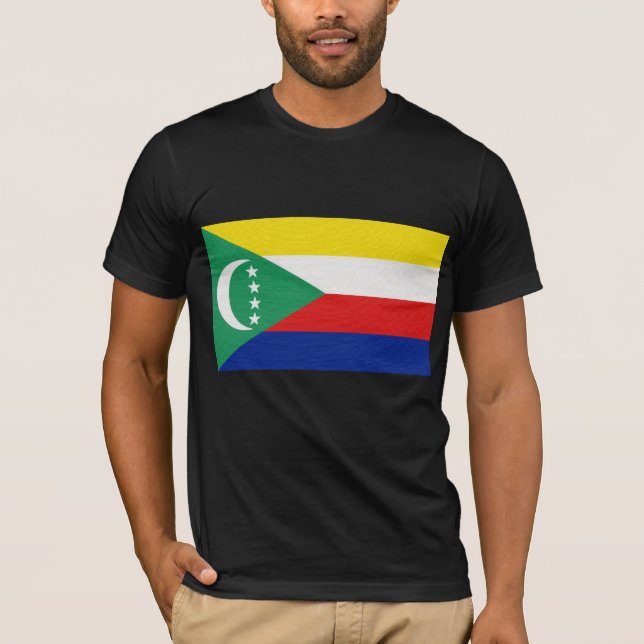 Comoro Island's Flag T-Shirt (Front)