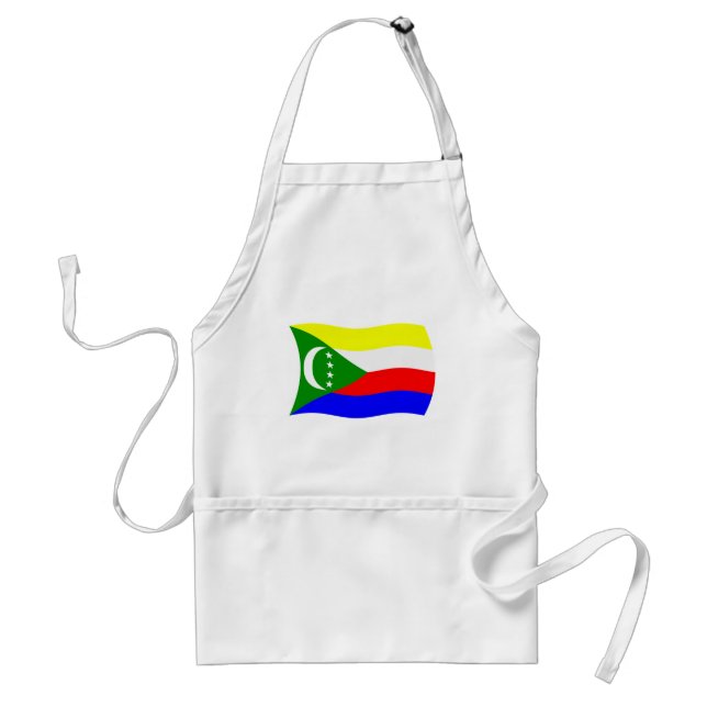 Comoros Flag Apron (Front)