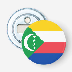 Comoros Flag Bottle Opener