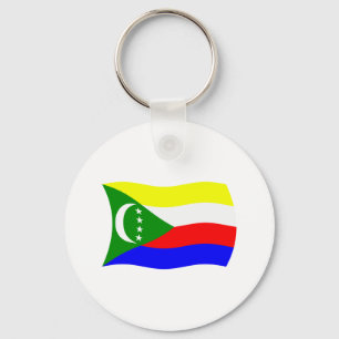 Comoros Flag Keychain