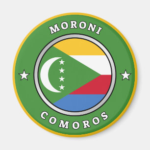 Comoros Flag Magnet