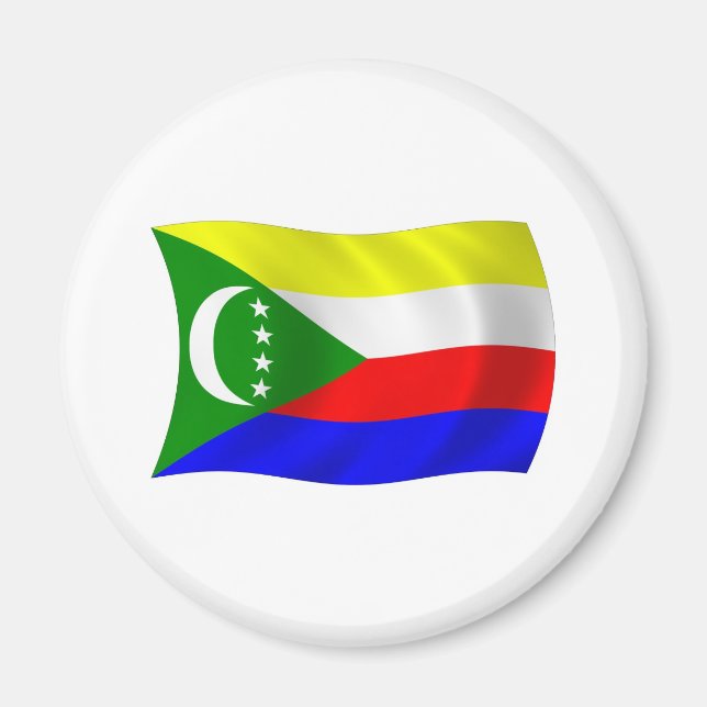Comoros Flag Magnet (Front)