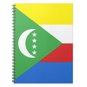Comoros flag notebook